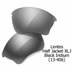 Half Jacket XLJ Lentes Black Iridium (13-406)